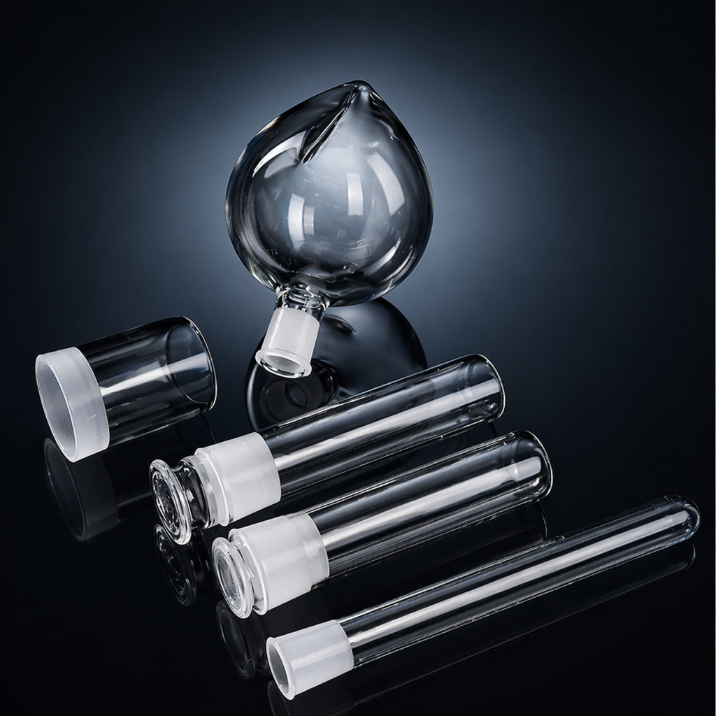 custom quartz crucibles and boats
